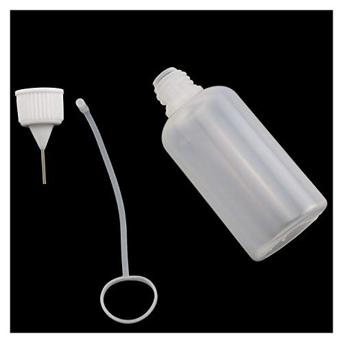 Flacons de colle à pointe de précision Tegg flacon aiguille vide 30ml 12pcs - 6