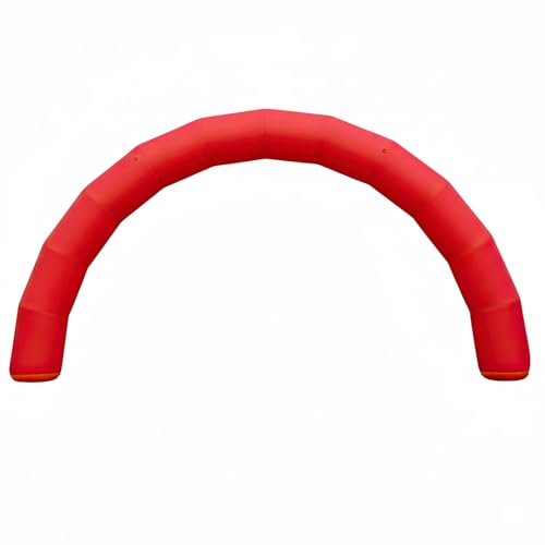 Mkevi 20ftx10ft Inflatable Archway Red Inflatable Outdoor Holiday Decorations for Advertising Birthday Party Celebration Garden Decoration-Arch Sign