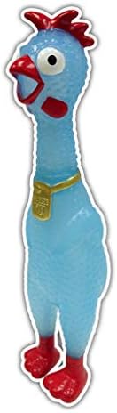 Animolds Screaming Mini Chicken Glow in The Dark Blue Color The Best Singing Chicken On YouTube (Blue Glow in The Dark)