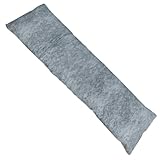 Saco Semillas Microondas Cervical Térmico de Trigo y Lavanda con Funda Lavable 50x16cm – Bolsa Cojín con Aroma Calor...