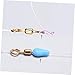 POPETPOP 30Pcs Tangle Fishing Accessories with Silica Wrapped Beans for Night Fishing Deep Drop Rigs Compatible with Lures and Hooks Durable Material