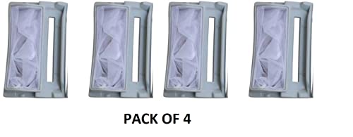 SANAVYA Washer Lint Filter for LG Top Load Fully Automatic Washing Machine Dust Collector| Dust Lint Bag| Waste Collector(lg Filter 10.5 cm by 6 cm)