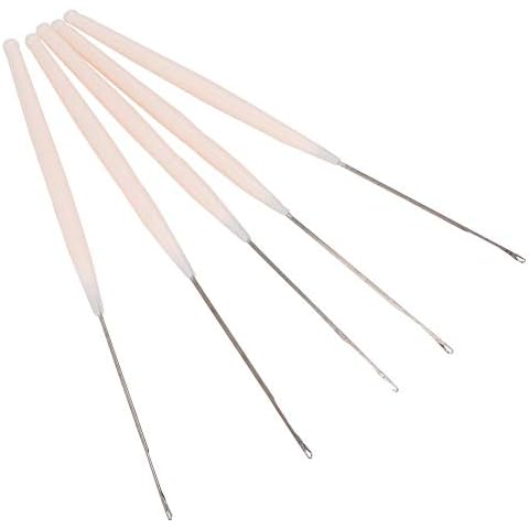 Threading Needles, Needles Crochet Hook Tools Tee Hook Beading Tools Jewelry Tools Beading Needles, for Jewelry Making Beads Hole Diameter Below 1.8mm Cover