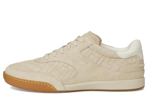 Cole Haan Cole Haan Women's Grandpro Jazlyn Sneakers, Light Sesame Suede/Ivory, 9.5-B US