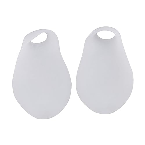 CLISPEED 2pcs Silicone Toe Sleeves for Bunion Protection Elastic Toe Sleeves for Comfort for Relief and Comfort