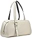 Calvin Klein Lowen East/West Satchel, White/Black, One Size