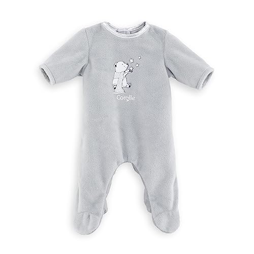 Corolle Pyjama, Kollektion magischer Abend, weicher Schlafanzug für alle 30cm Babypuppen, ab 18 Monaten