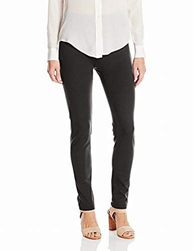 SLIM-SATION Women's Pull-on Compression Ponte Ankle Legging Pant, Black, Large