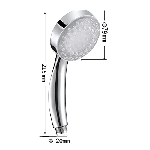 Cabezal de Ducha LED Cambia Color Ahorro Agua miniatura 5