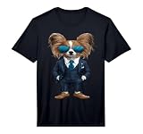 Men Woman Papillon Dog Suit Papillon Dog Performance T-Shirt