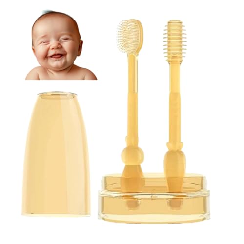 Forevive Baby-Zahnbürste Silikon-Set Bernstein BT202411206