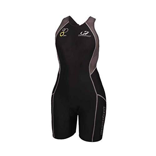 Hammerhead HH3-Short Distance, Macaquinho Triathlon, Mulheres, Preto/Grafite/Branco, M
