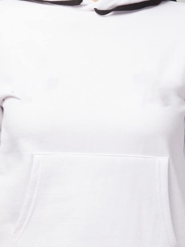 Image of Women's Fleece Plain Hoodie