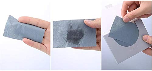 natural bamboo charcoal oil absorbing blotting tissue,premium quality and easy to use for oily skins and best for makeup