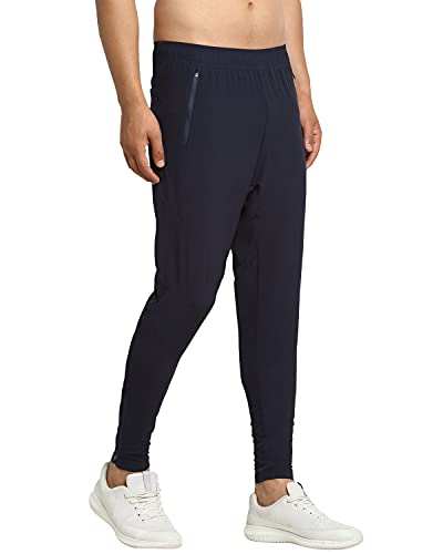 Image of Invincible Men's Athleisure Gym Wear Running Workout Training Fitted Track Pants