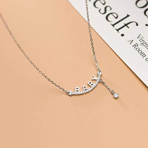 Collier avec lettres style coréen le cadeau idéal sous forme d'ornement de cou - 6