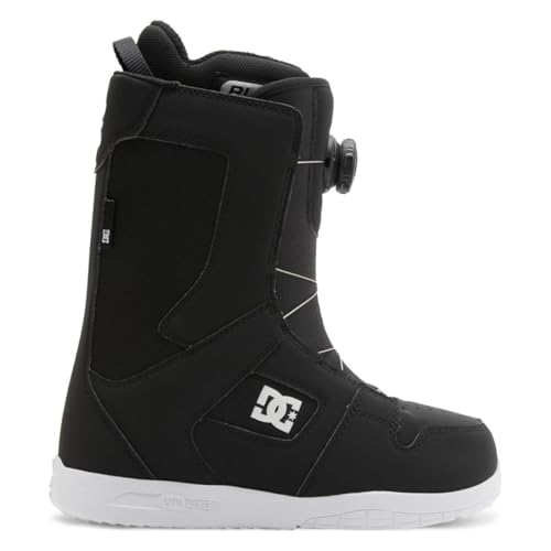 DC Womens Phase Boa Snowboard Boots, Color: Black/White, Size: 7.5 (ADJO100031-BKW-75B)