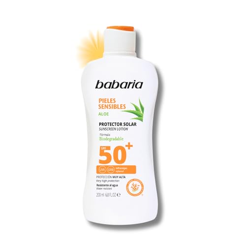 Babaria Leche Protector Solar Sensibles SPF50+ - 200 ml