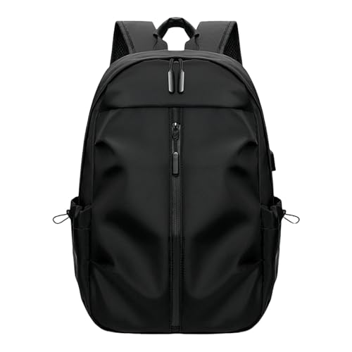 Sac à dos ordinateur décontracté noir pour garçon et étudiant