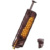 Ludex Airsoft Speed Loader 6mm BBS Pellet 100 Rounds Capacity Airsoft Magazine Fast Quick Loader with Adapter-Rrown