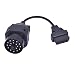 AntiBreak 20 Pin OBD OBD2 16 Pin Connector 20PIN OBD to 16PIN Diagnostic Adapter Cable Female Adapter Connector Cable 20 Pin E31 E32 E34 E36 E39 E38 E53 X 5 Z3