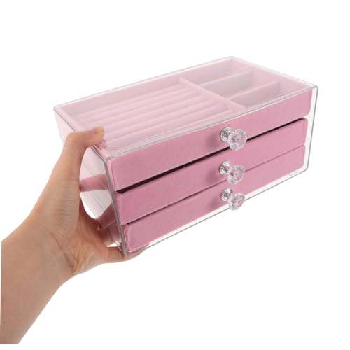 Boîte bijoux velours compacte pour sublimer votre coiffeuse chaque matin - 5