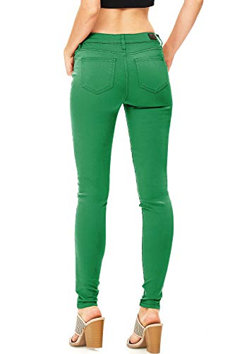 Celebrity Pink Women\'s Juniors Mid-Rise Jeggings Fit Skinny Pants (13, Apple)