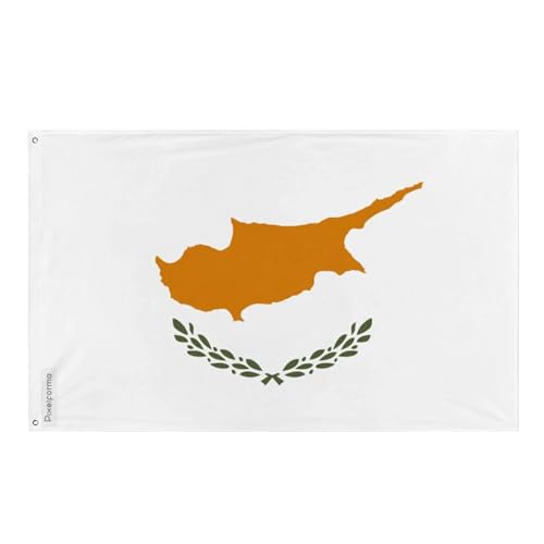 Drapeau de Chypre extérieur et intérieur Pixelforma pour vos événements culturels