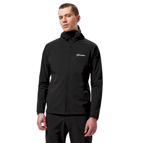 Berghaus Men's Skelbo Hooded Jacket - Black/Black - XL