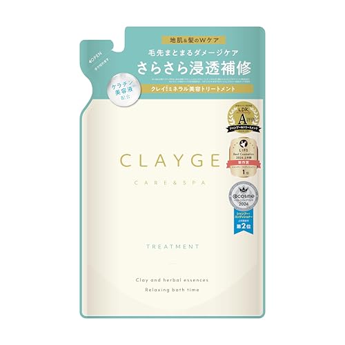 CLAYGE(クレージュ) トリートメントSR さらっとなめらか フローラルムスクの香り 詰替え用 400ミリリットル (x1) レフィル 単品のサムネイル
