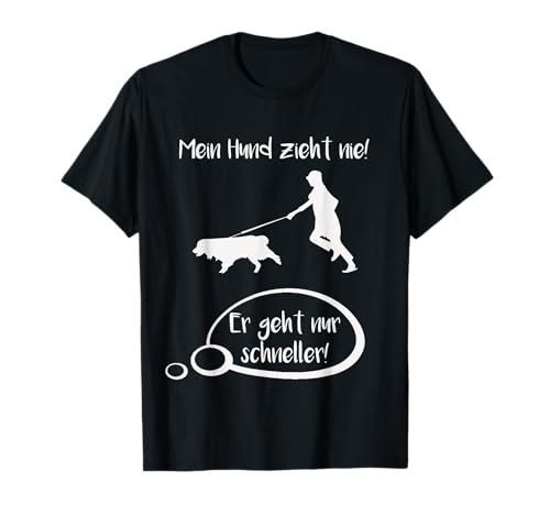 Hundebesitzer Motiv für einen Hundeführer T-Shirt