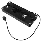 Support de refroidissement pour ordinateur portable : conception antidérapante, patins antidérapants à la base pour une utilisation en toute sécurité, support surélevé pour ordinateur portable à poser sur un bureau