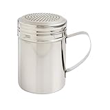 Mrs. Anderson's Baking Dredger Flour Duster with Handle, Stainless Steel, 9-Ounce Capacity
