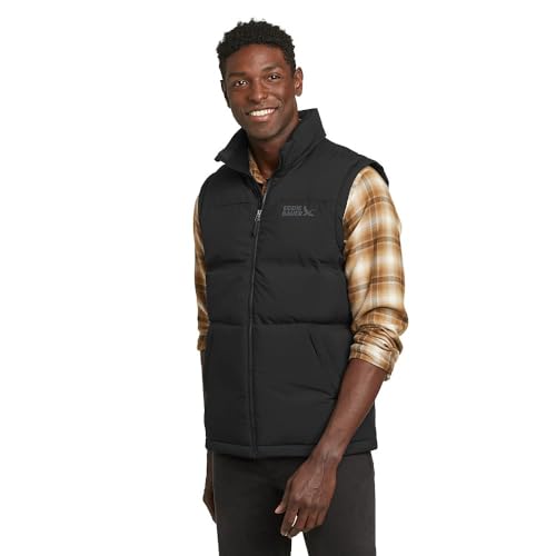 トップス  Peak Natural Warm Stretch Vest Eddie Bauer Men's Glacier Peak Seamless Stretch Down Vest