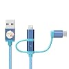 BTS Character Cables TinyTAN 3in1 Cable V (USB-A to USB-C, Micro USB, MFI Certified) for Android, Galaxy & iPhone Series