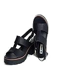 sandalias plataforma blancas verano 2015 Sandalia Mtng Sandalias de tacón Mustang 50636 Negro - Talla: 39 genero: Mujer