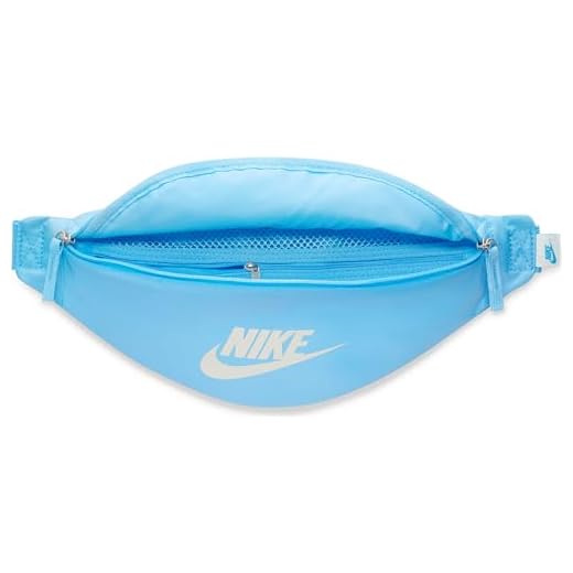 Nike DB0490 NK HERITAGE WAISTPACK - FA21 Homme Aquarius Blue/Aquarius Blue/Sail EU Uni