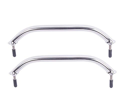 12Inch Boat Grab Bar, Stainless Steel Oval Grab Handle Handrail Multipurpose Hardware