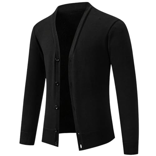 Jersey de punto para hombre que combate el frío invernal con comodidad