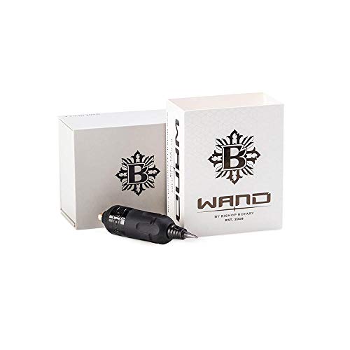 Bishop Rotary Liner Wand Tattoo Machine Pen-Style for Tattooing, Professional Lightweight Portable Aluminum