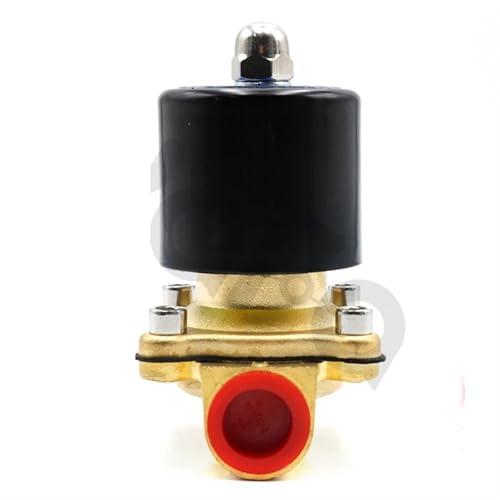 Électrovanne DN32 DC24V en laiton normalement fermée pour eau et air