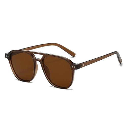 Lunettes de soleil rétro rivets de qualité supérieure monture unisexe verres de luxe UV400