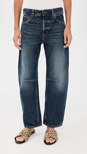 Madewell Women's The Darted Barrel-Leg Jean2