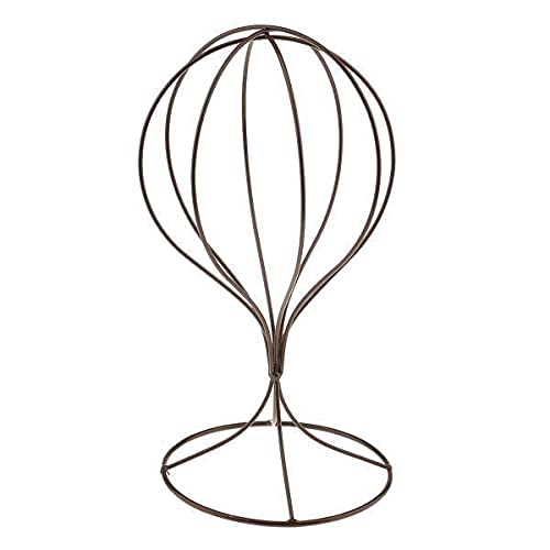 Bnf® 3xMetal Hat Cap Storage Display Holder Hair Wigs Rack Shelf Stand Tool Bronze Health & Beauty Salon & Spa Equipment Hair & Makeup Mannequins-image-46