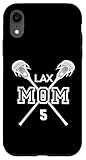 Fácil instalación Proud Love Lacrosse Mom #5 LAX Jugador Número 5 Día de la Madre Carcasa para iPhone XR