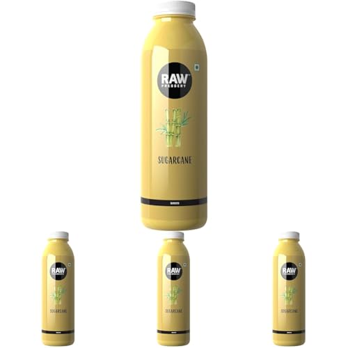 Raw Pressery Sugarcane Juice, 1000 ml (Pack of 4)