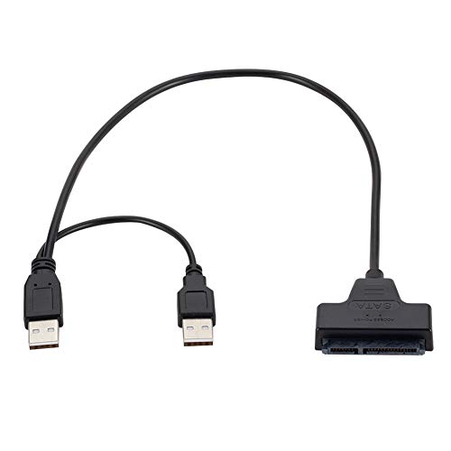 Cavo SATA Adattatore Laptop Set HDD SSD 7+15 Pin a...