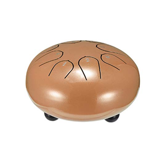 Tambor de lengua de acero 6 pulgadas 8 tonos con baquetas y mochila miniatura 1