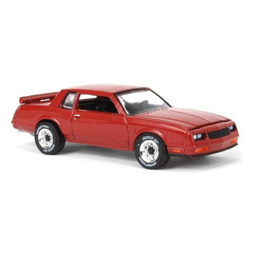 Greenlight 1985 Chevrolet Monte Carlo SS 1/64 Burgundy miniatura 2