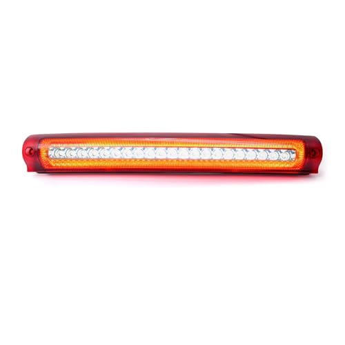 Feu stop central surélevé fumé pour F-150 1997-2003 et F-250 toit de coffre blanc